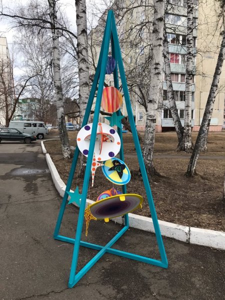Арт-объект Пришельцы из космоса