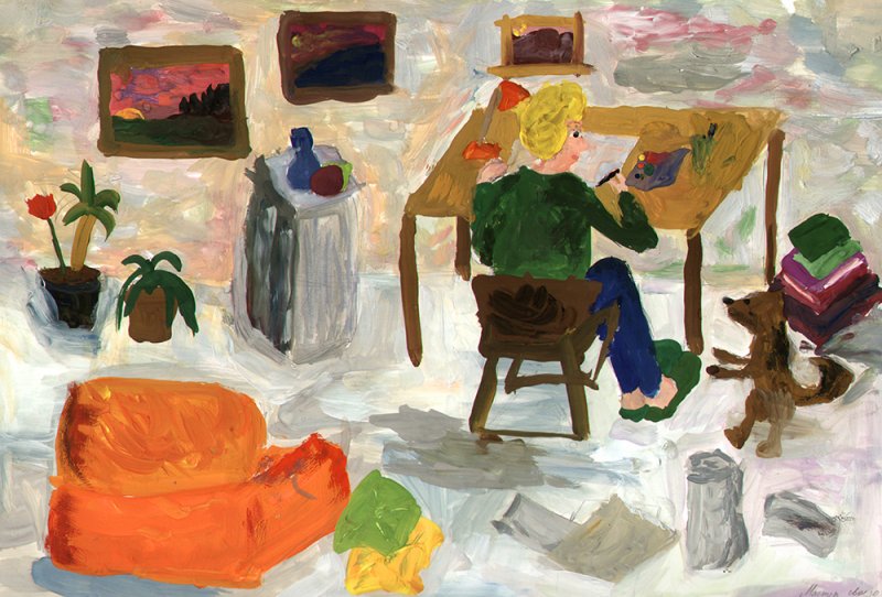 "Художник", Ломако Вера