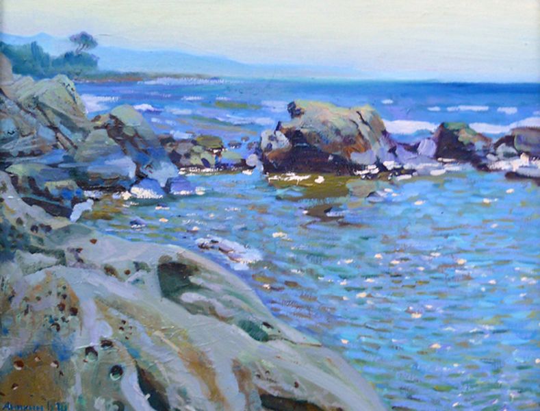 "Тиренское море. Италия", Аникин Василий