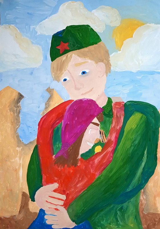 "Долгожданная встреча", Новикова Дарина