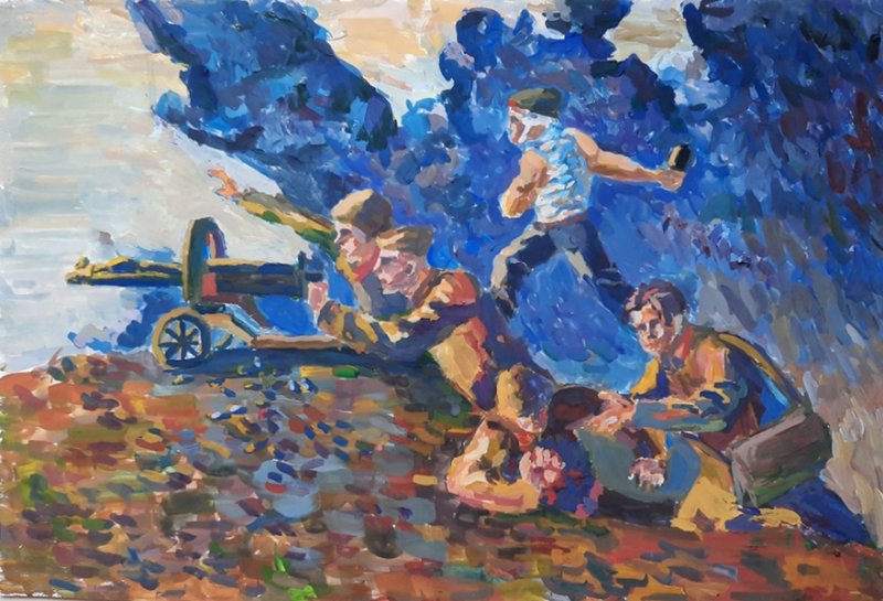 "Памяти моего деда, Борисова Василия Михайловича, посвящается", Мочалов Сергей