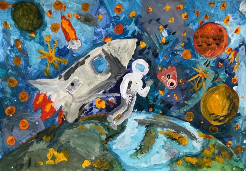 "Выход в открытый космос", Саусина София