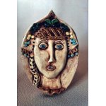 Учебная работа. Голубева Ирина, 12лет, Русская красавица, рельеф