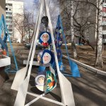 Арт-объект Космический корабль