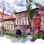"Старая улочка. Владимир", Сныткина Н.А.