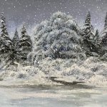 Карбушев С.С. "Снегопад"