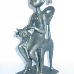 "Девочка с котёнком", Шарапова Ю.Г.
