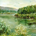 "На реке Кан", Микрюкова А.В.