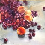 Перевощикова Ю.Е. "Натюрморт с черешней"