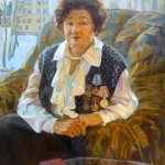 "Портрет Маргариты Васильевны Яковлевой", Пономарева М.Л.