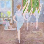 "В балетном классе", Ермакова Татьяна
