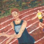 "На беговой дорожке", Мельникова Евгения