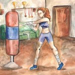 "Спортсменка", Толстихина Маргарита