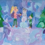 "Зимой", Долгополова Арина
