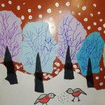 "Новогодняя открытка", Алюшайтис Полина