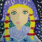 "Новогодняя открытка", Алюшайтис Полина