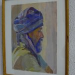 "Этюд головы мужчины в чалме", Анисимова С.В.