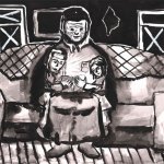 "Чтение книги", Дашкевич Александра