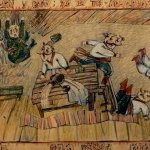 "Эскиз к произведению Н.В.Гоголя "Сорочинская ярмарка"", Майстренко Е.А.
