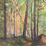"Лесной этюд", Микрюкова Н.Д.