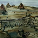 "Сети на просушке", Довнар А.А.