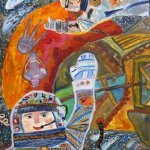 "В космосе", Веселова Алена