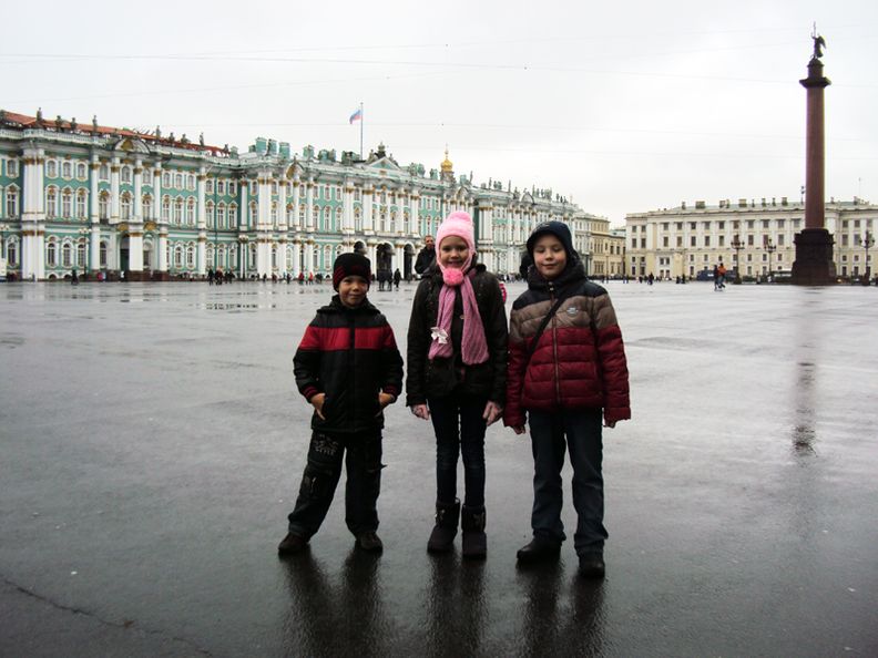 На Дворцовой площади