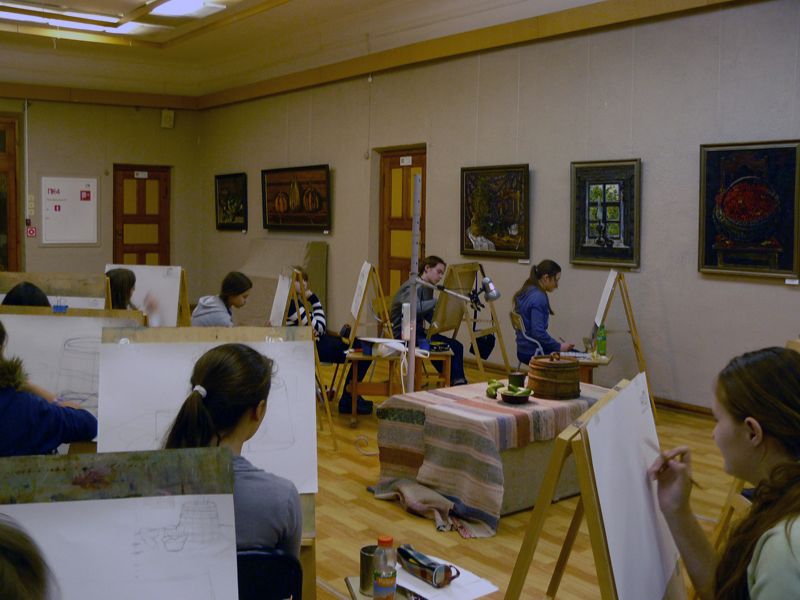 Урок живописи