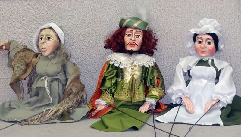 ТА Кислова Куклы к спектаклю Король Дроздобород