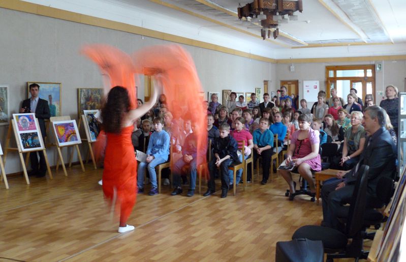 Открытие выставки