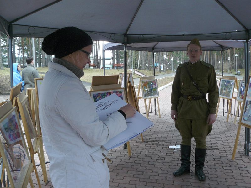 На выставке Мой космос