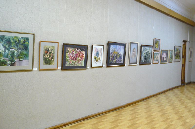 Экспозиция акварели