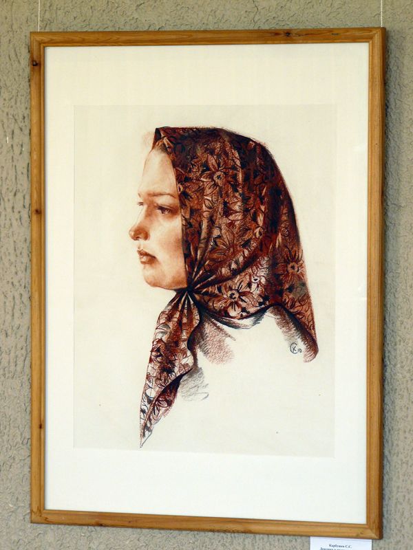 Карбушев С.С. Портрет девушки