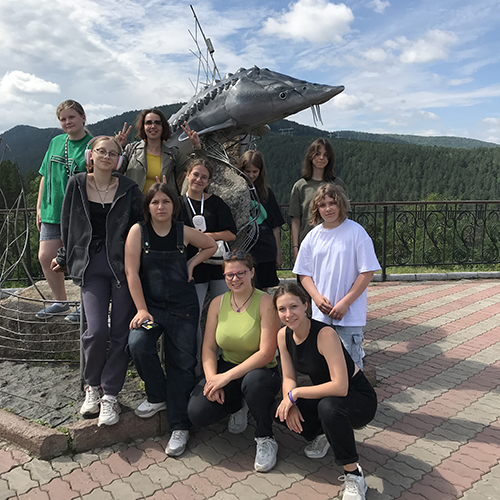 На берегу Енисея 10.07.2024г