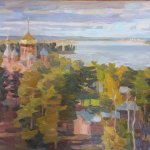 Пономарева М.Л. "Храм у озера"