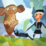 Долотов Максим, 7лет. Крокодил Гена и Чебурашка