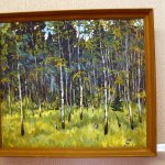 Осинник Маганское, А.А.Довнар, холст, масло